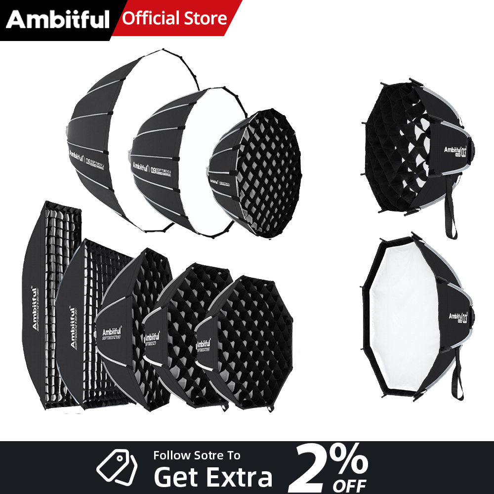 Photography Lighting Box - AMBITFUL Q3/Q7/Q9 Series Quick Release Softbox