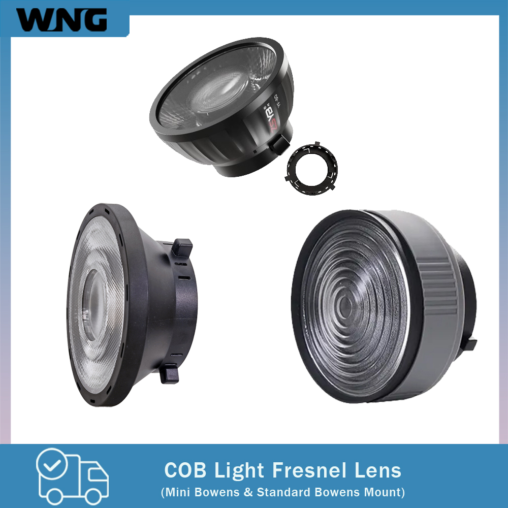 Photography Lighting Box - Fresnel Lens 15-55 Degree Adjustable Focus