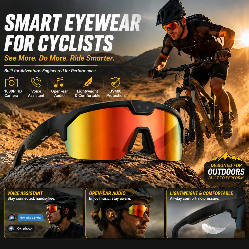 Photography Lighting Ai - Smart AI Glasses 4K 800W Translation