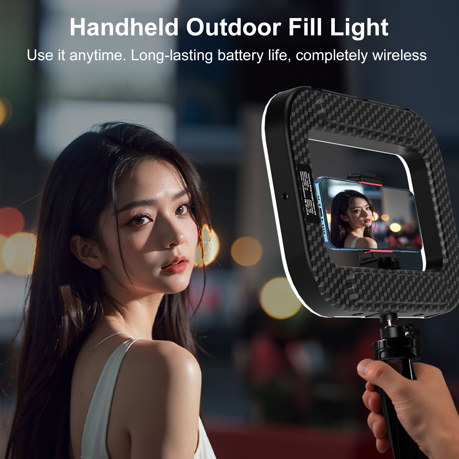Rechargeable Cell Phone Light  - огляд і ціна Photography Lighting Circle