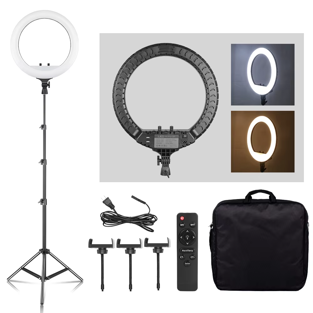 SH 18 Inch Knob Ring Light LED - огляд і ціна Photography Lighting Circle