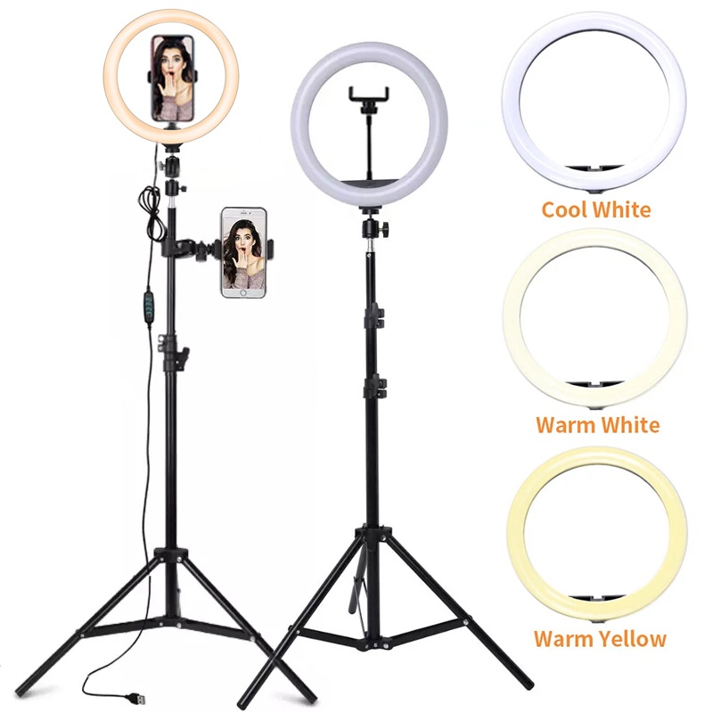 6/10/12 Inch LED Selfie Ring L - огляд і ціна Photography Lighting Circle
