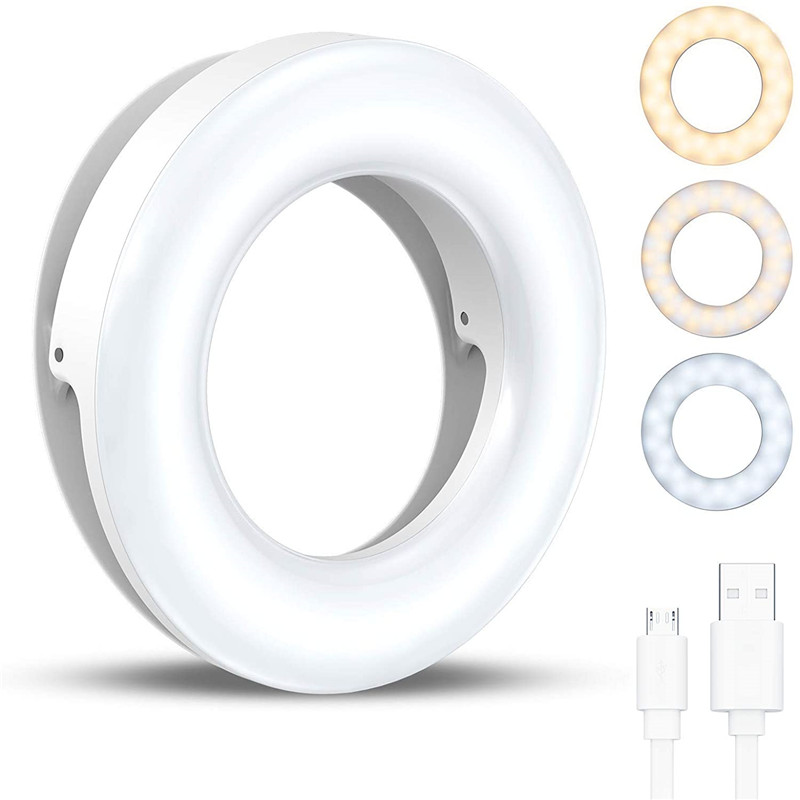 Portable LED Clip Ring Light 4 - огляд і ціна Photography Lighting Circle
