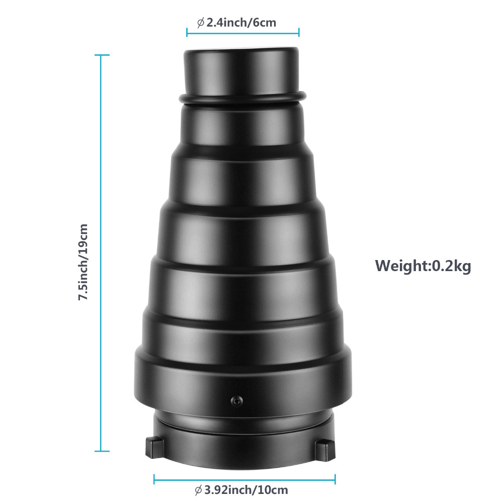 Neewer Medium Aluminium Alloy  - огляд і ціна Honeycomb Grid Filter