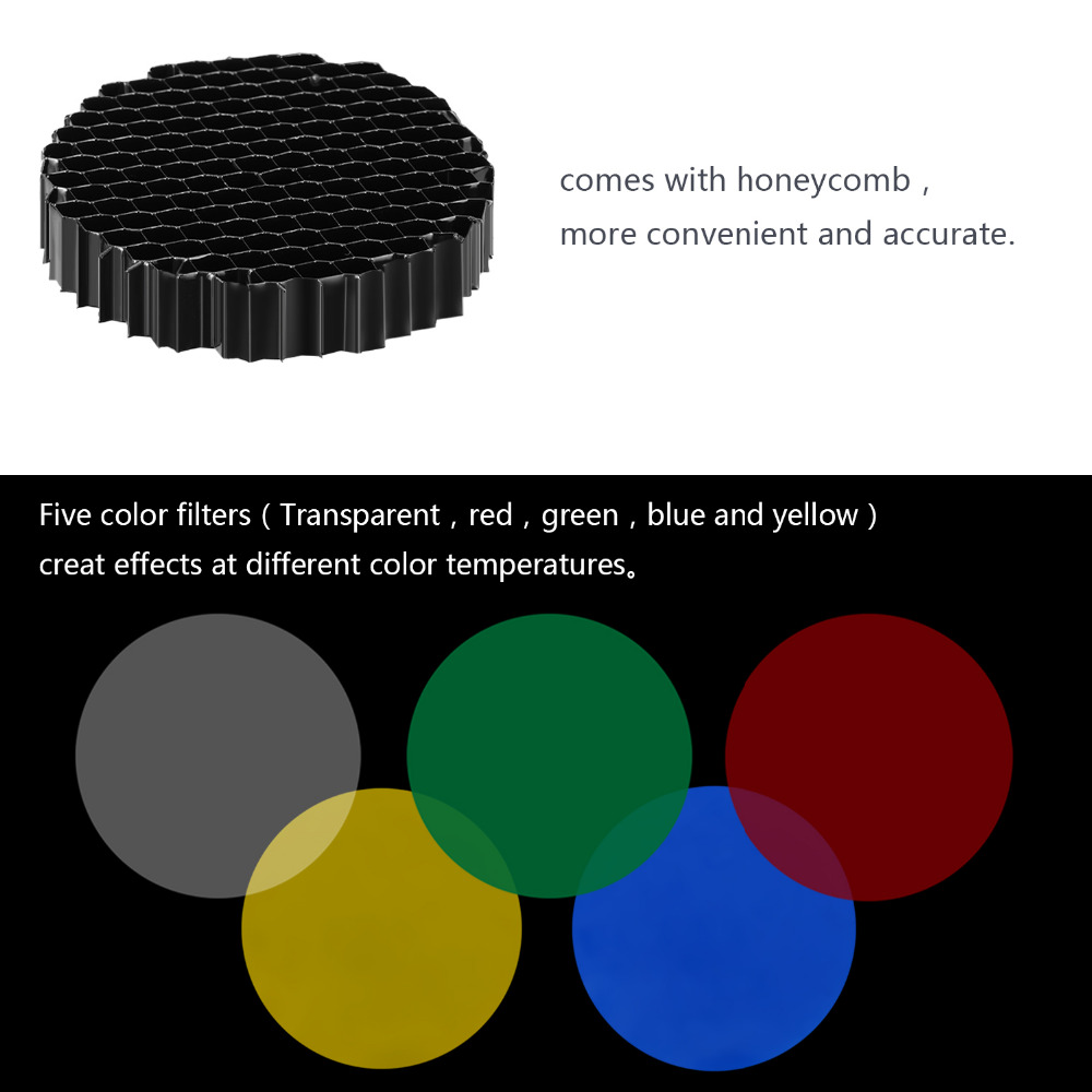 Neewer Medium Aluminium Alloy  - огляд і ціна Honeycomb Grid Filter
