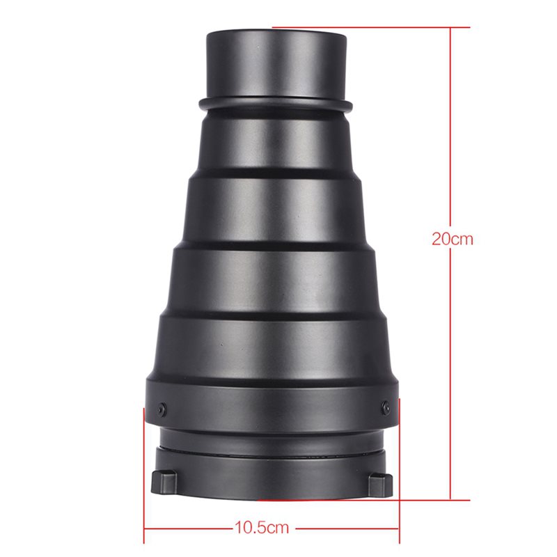 N75R-3X Conical Snoot With Hon - огляд і ціна Honeycomb Grid Filter