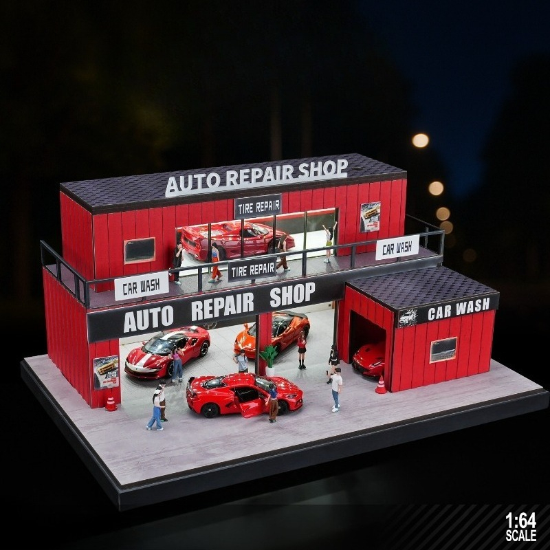 1:64 Multi-layer Container Gar - огляд і ціна Photography Lighting Simulation