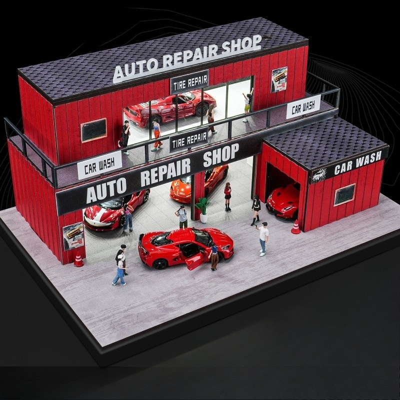 1:64 Multi-layer Container Gar - огляд і ціна Photography Lighting Simulation