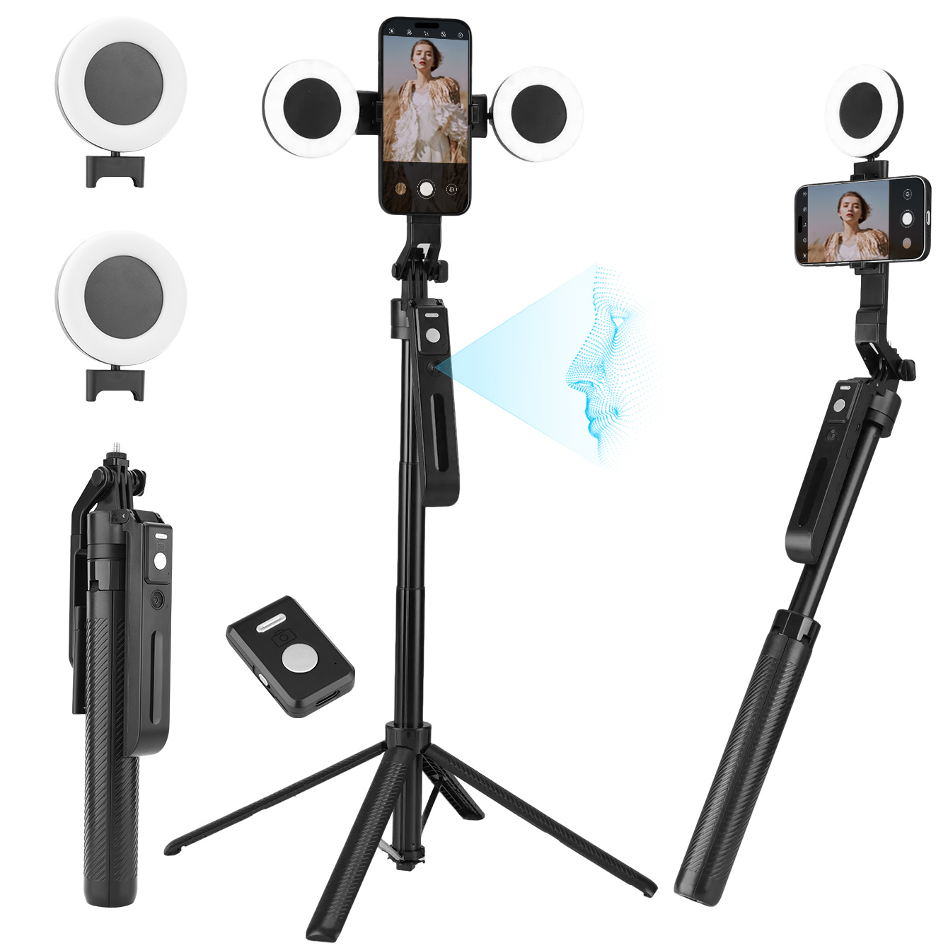 2025 New AI Selfie Stick Tripo - огляд і ціна Photography Lighting Ai
