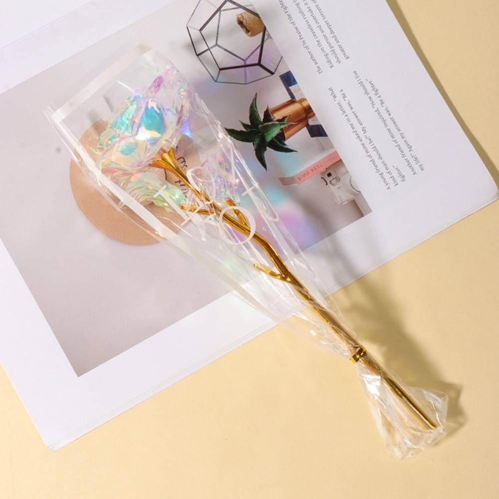 Glowing Gold Foil Rose Flower  - огляд і ціна Photography Lighting Simulation