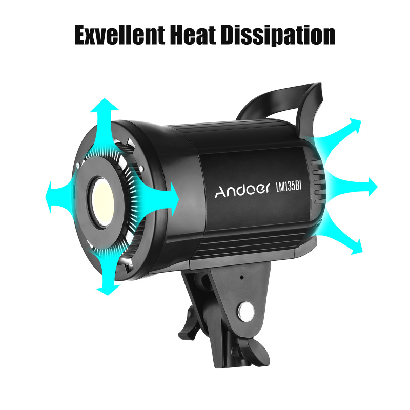 Andoer LM135Bi Portable LED Ph - огляд і ціна Photography Lighting System