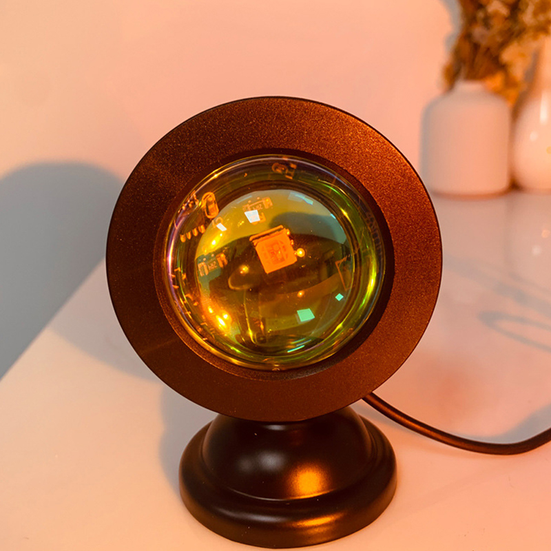 LED Sunset Lamp Projector USB  - огляд і ціна Photography Lighting Mood