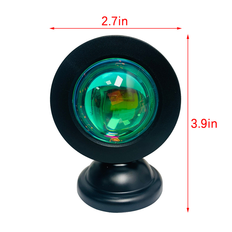 LED Sunset Lamp Projector USB  - огляд і ціна Photography Lighting Mood
