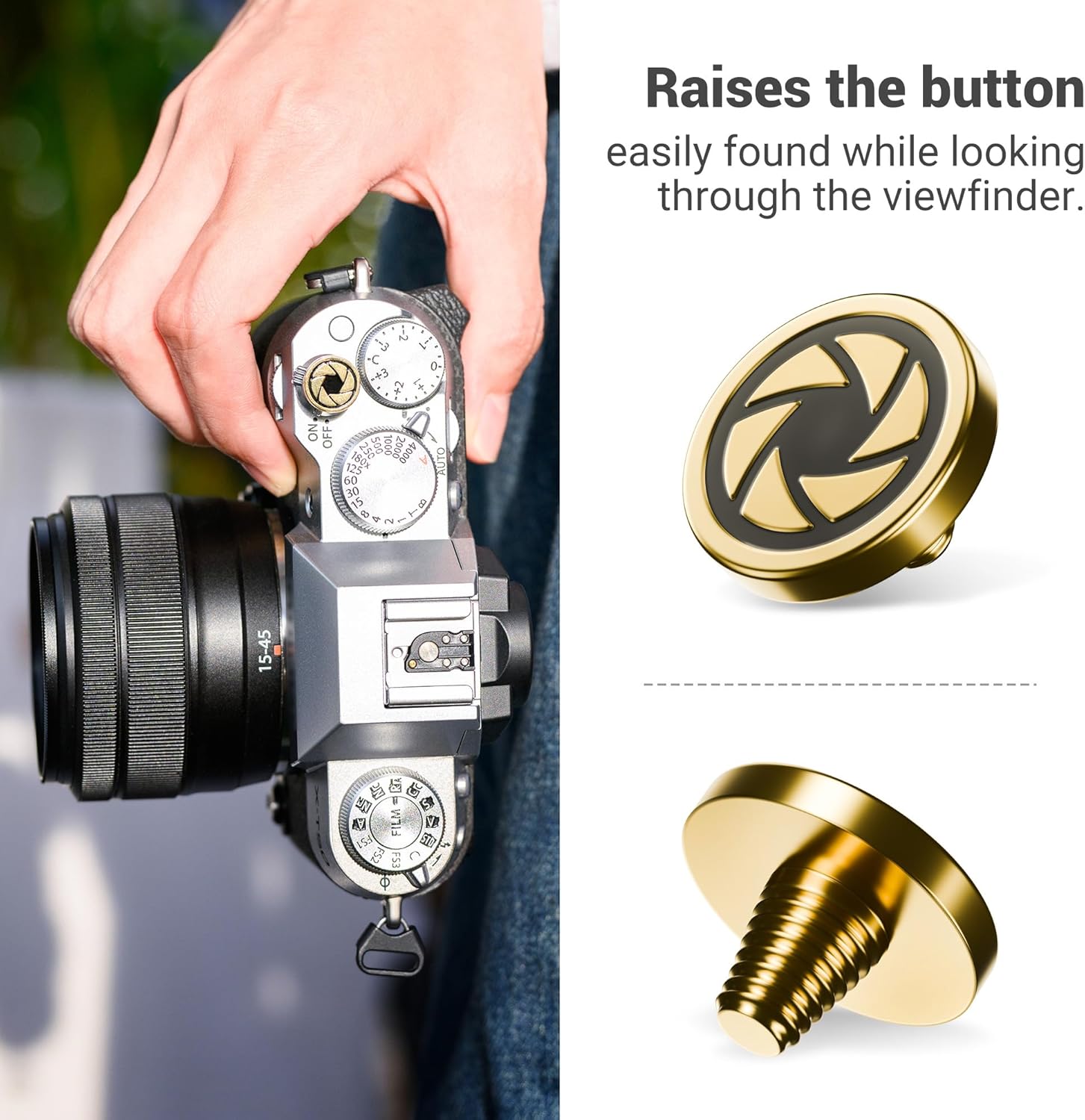JJC Camera Shutter Button for  - огляд і ціна Fujifilm Camera X-T5