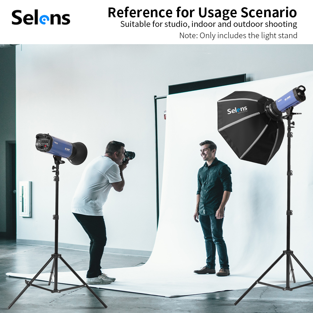 Selens 2.2~3.95m Air-Cushion L - огляд і ціна Photography Lighting System