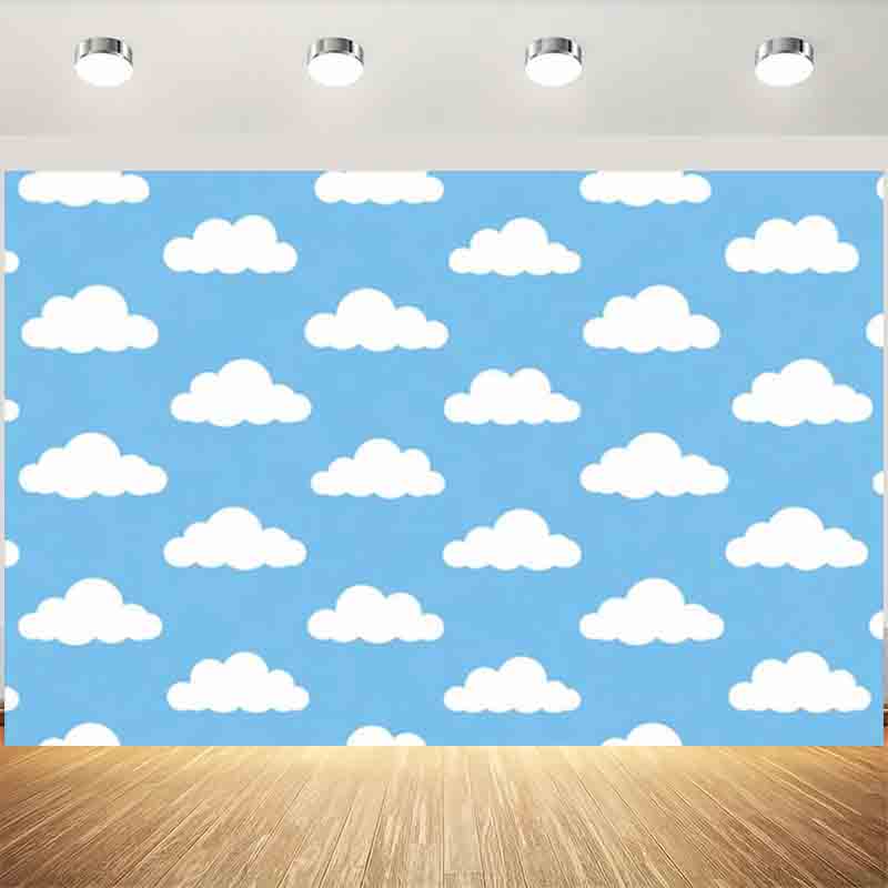 Cartoon Simple Blue Sky White  - огляд і ціна Portrait Photography With Lighting