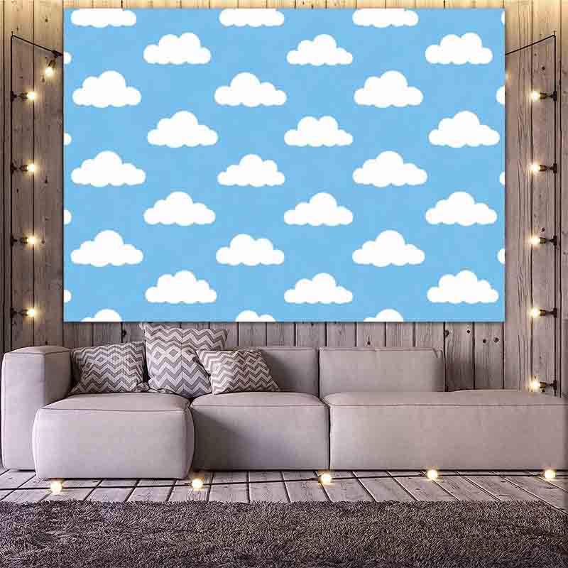 Cartoon Simple Blue Sky White  - огляд і ціна Portrait Photography With Lighting
