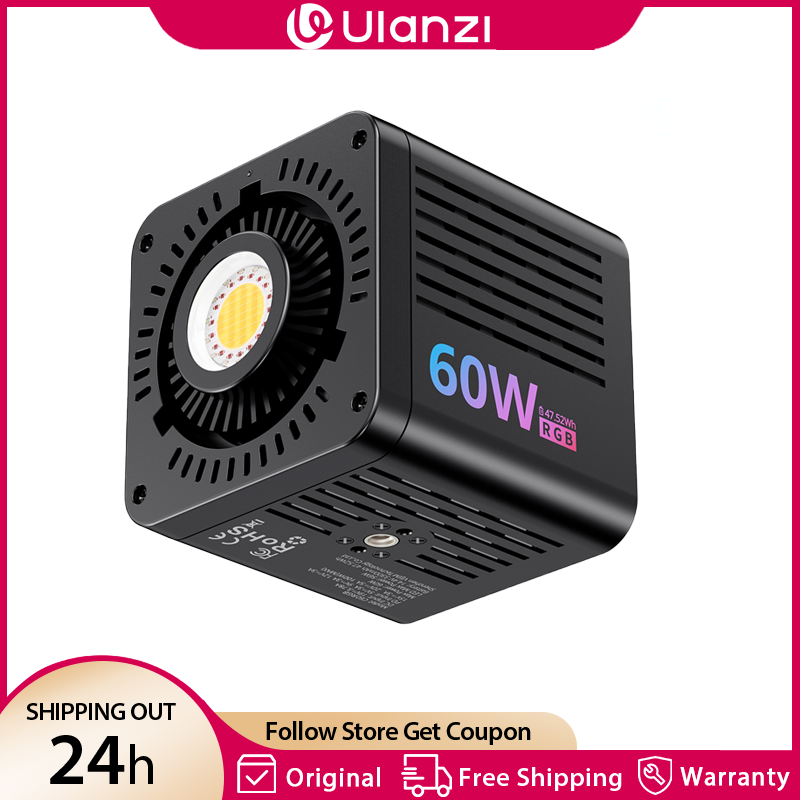 Ulanzi C60 RGB Portable 60W CO - огляд і ціна Photography Lighting System