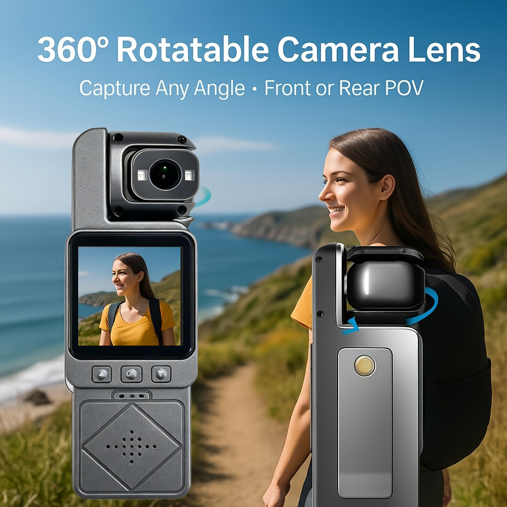 DV02 4K Handheld Action Camera - огляд і ціна Photography Lighting System