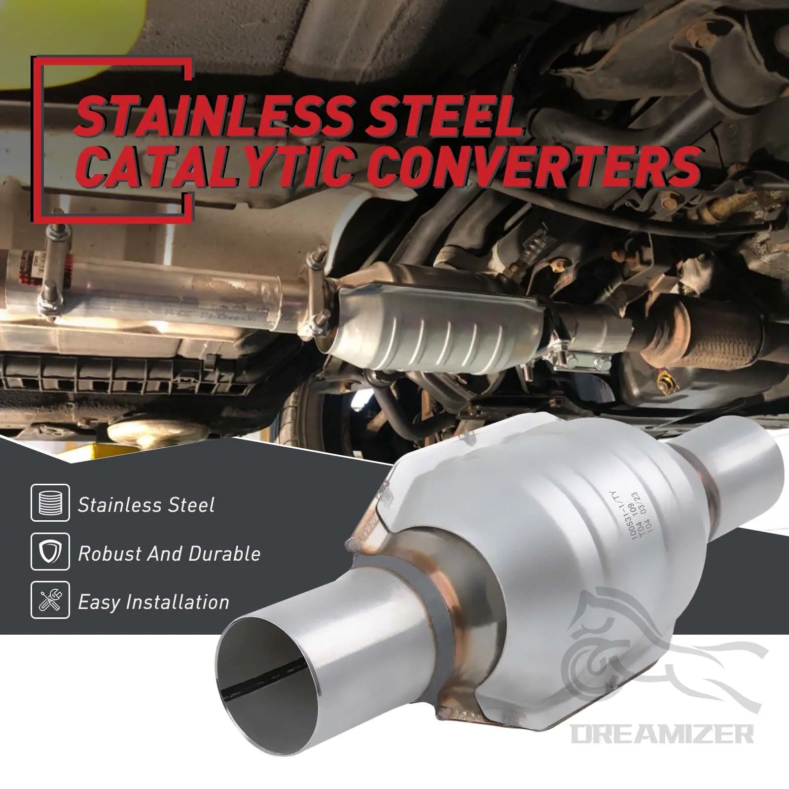 Three-Way Catalytic Converter  - огляд і ціна Honeycomb Grid Filter