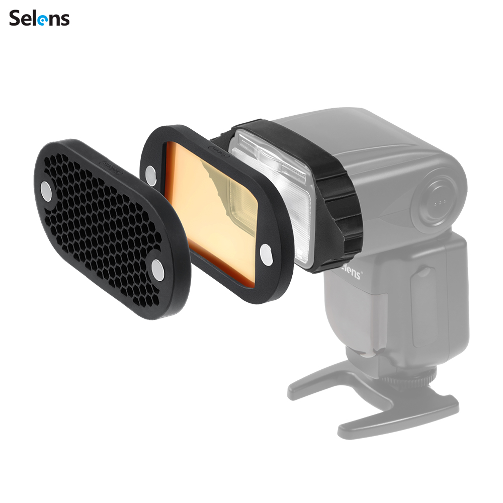 Selens Flash Speedlight Honeyc - огляд і ціна Honeycomb Grid Filter