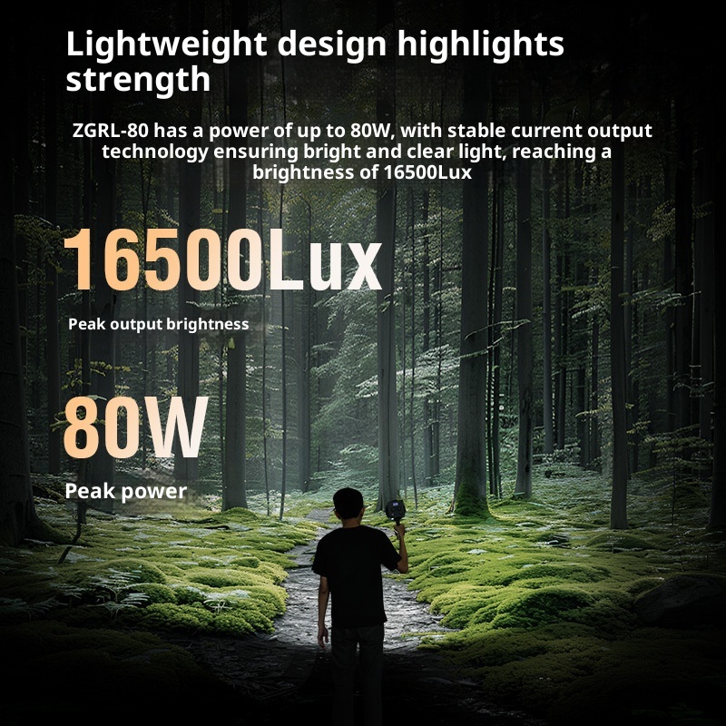 ZGRL80 80W COB LED Video Light - огляд і ціна Photography Lighting System