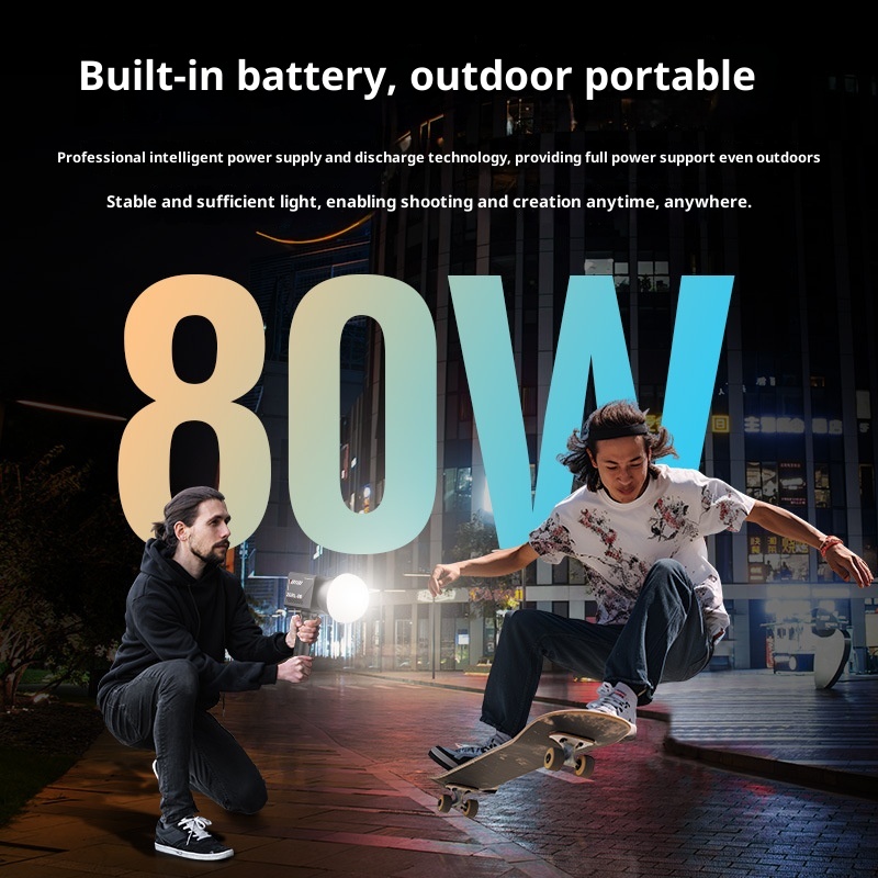 ZGRL80 80W COB LED Video Light - огляд і ціна Photography Lighting System