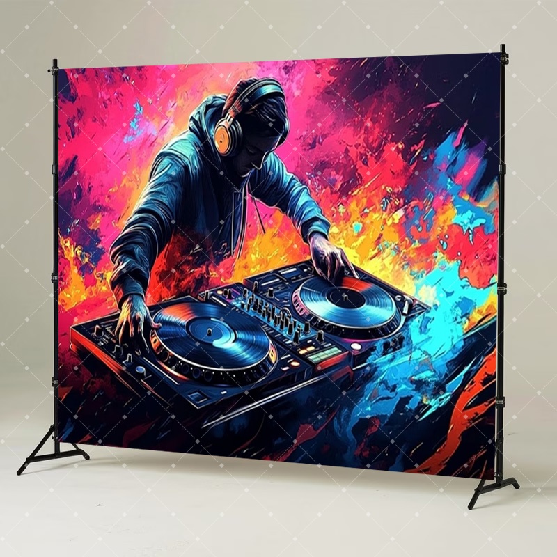Hip Hop Music DJ Party Decorat - огляд і ціна Photography Lighting Box