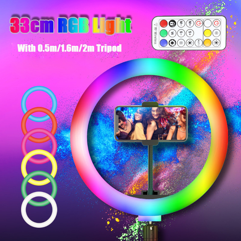 13inch RGB Led Selfie Ring Lig - огляд і ціна Photography Lighting Circle
