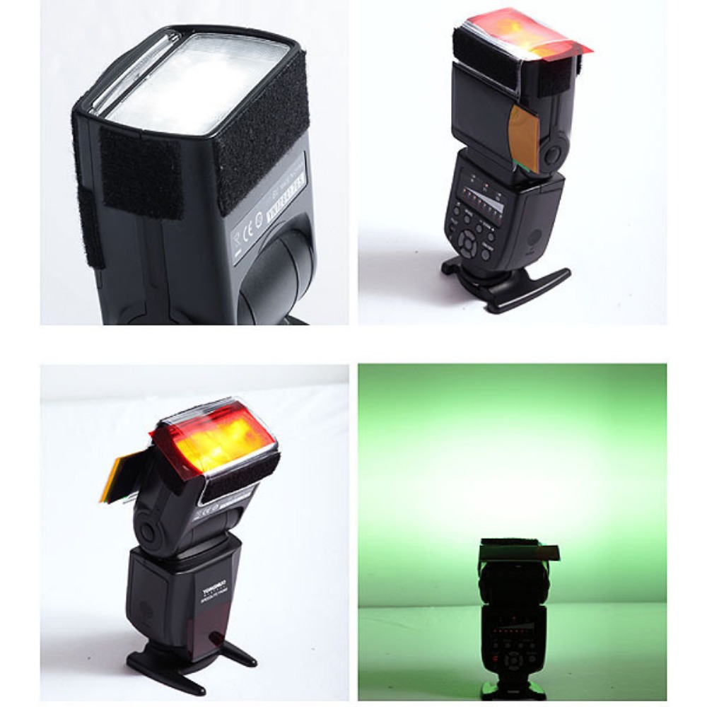 12 Colors Camera Flash Gels Li - огляд і ціна Portrait Photography With Lighting