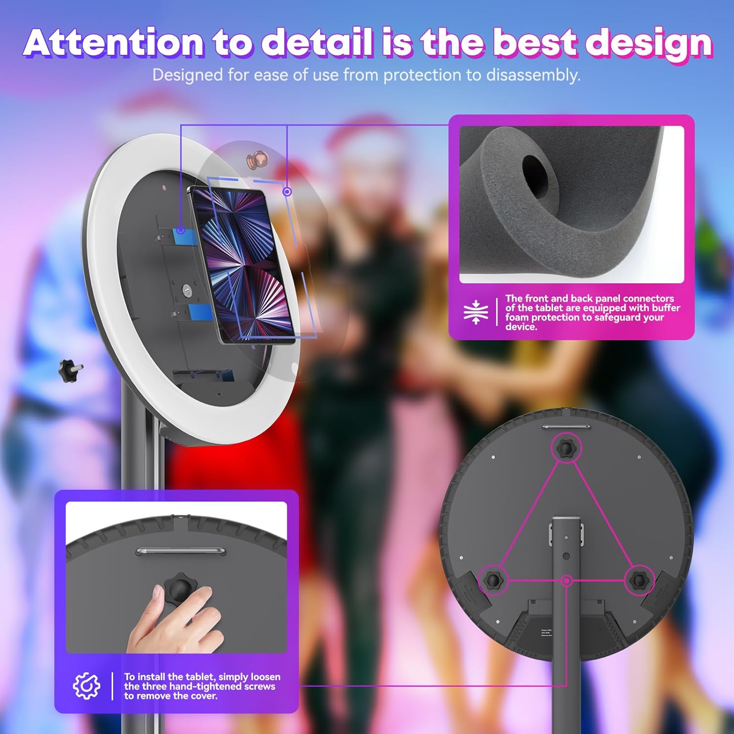 Neson Movable iPad Photo Booth - огляд і ціна Photography Lighting Kit Rental