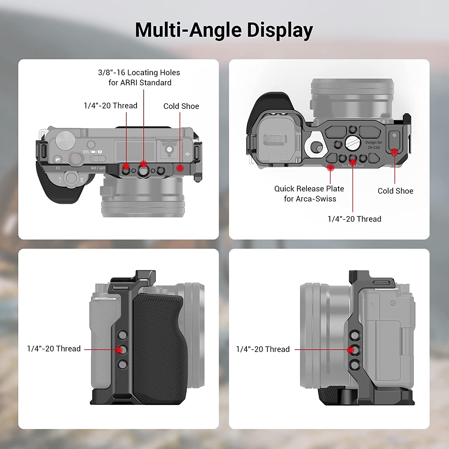 SmallRig for Sony ZVE10 Camera - огляд і ціна Sony Camera A6400