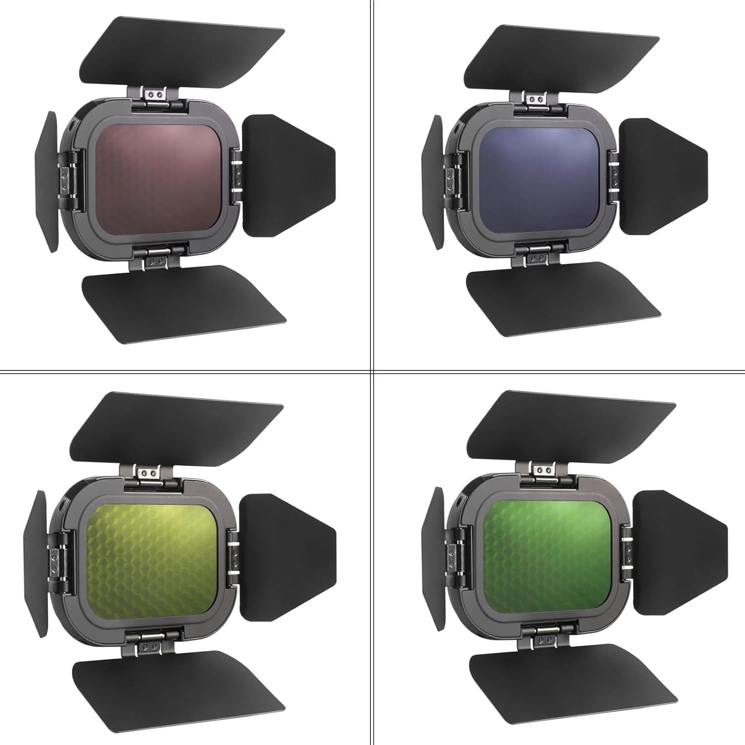 GODOX BD-07 II Barn Door Compa - огляд і ціна Honeycomb Grid Filter